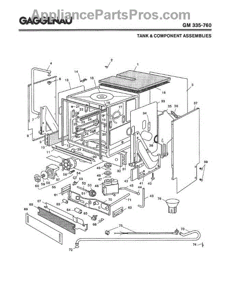 Bosch Oven Parts Diagram