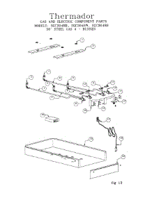 Parts for Thermador SGC304R Cooktop - AppliancePartsPros.com