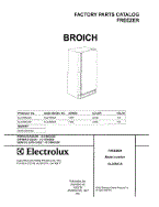 UL2494CA5 Frigidaire Freezer Parts & Free Repair Help