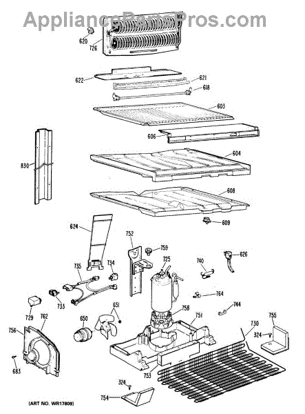 Parts for GE CTX18ELBRAD: SECTION3 Parts - AppliancePartsPros.com