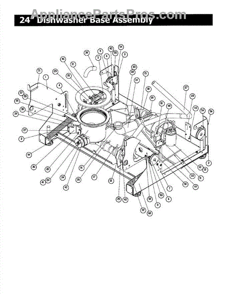 Asko Dishwasher Parts Diagram