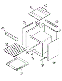 Parts For Magic Chef 22ra 4tz Range Appliancepartspros Com