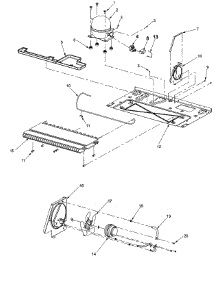 AC2225GEKB Amana Refrigerator Parts & Free Repair Help - AppliancePartsPros