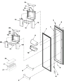 AC2225GEKB Amana Refrigerator Parts & Free Repair Help - AppliancePartsPros