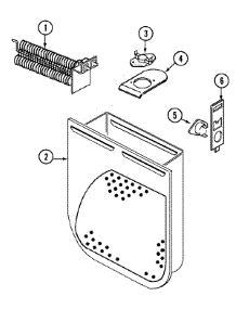 ADE7000AYW Admiral Dryer Parts & Free Repair Help - AppliancePartsPros