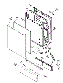 ADW862EAS Amana Dishwasher Parts & Free Repair Help - AppliancePartsPros