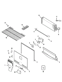 ATB2135HRW Amana Refrigerator Parts & Free Repair Help - AppliancePartsPros