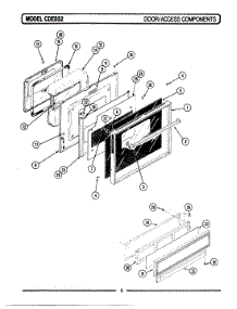 CDE852 Maytag Range Parts & Free Repair Help - AppliancePartsPros