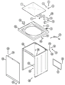 CW22B5V Crosley Washer Parts & Free Repair Help - AppliancePartsPros