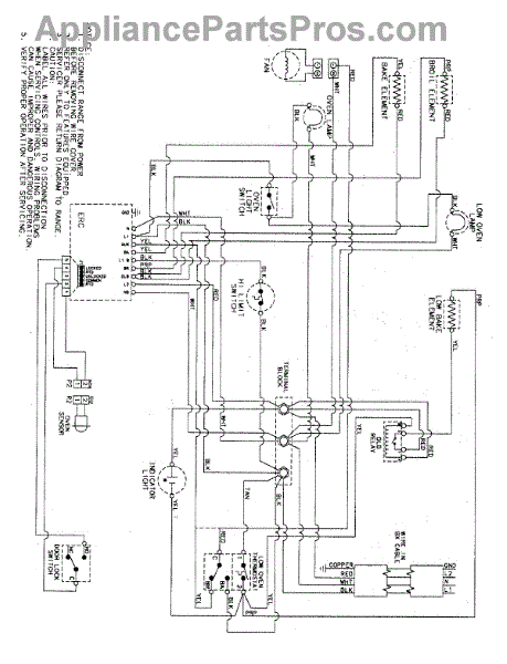 Parts for Maytag CWE4800ACS: Wiring Information Parts ...