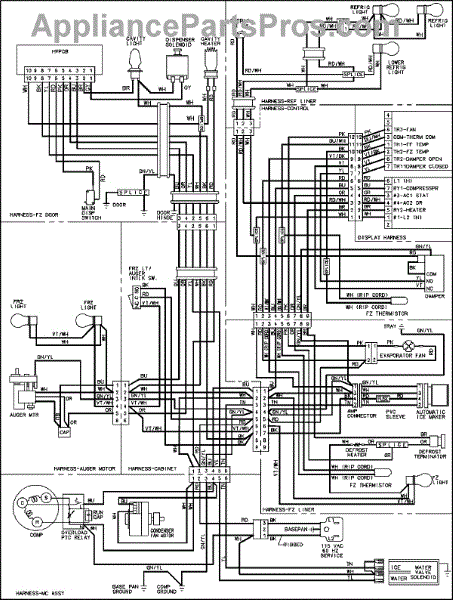 Parts for Maytag MCD2257HEB: Wiring Information Parts ...