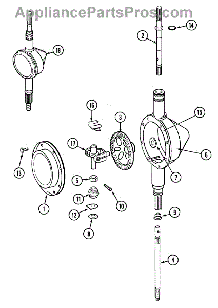 Parts for Maytag LSE7806ACE: Transmission Parts - AppliancePartsPros.com