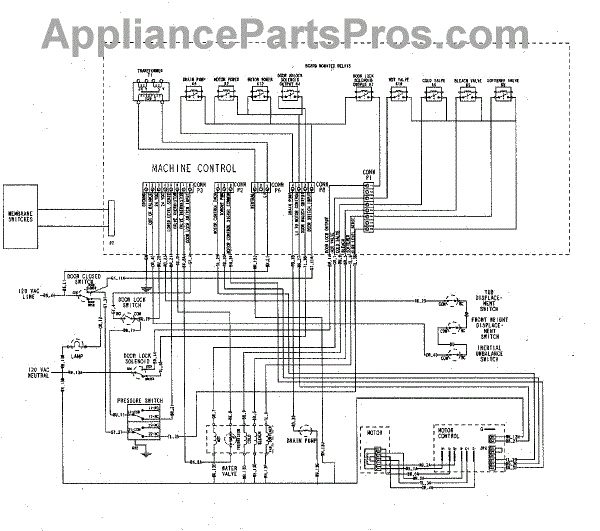 Parts for Maytag MAH5500BWQ: Wiring Information Parts ...