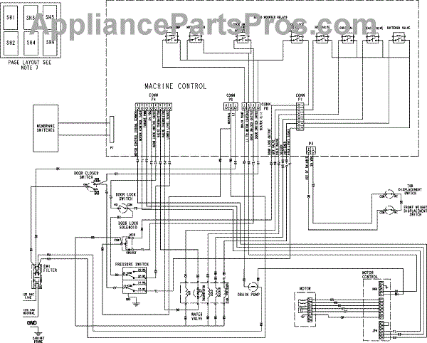 Parts For Maytag Mah5500bwq: Wiring Information Parts 