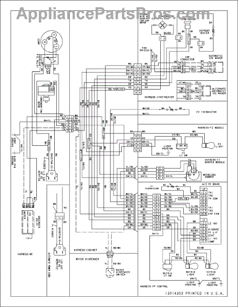 Parts for Maytag MBF2256KEB: Wiring Information Parts ...