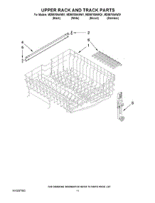 MDB6709AWW1 Maytag Dishwasher Parts & Free Repair Help - AppliancePartsPros