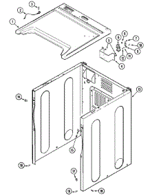 MDE9606AYW Maytag Dryer Parts & Free Repair Help - AppliancePartsPros