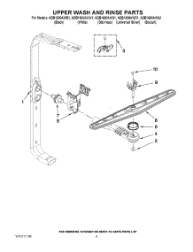 Parts for Maytag ADB1600AWB1 Dishwasher - AppliancePartsPros.com