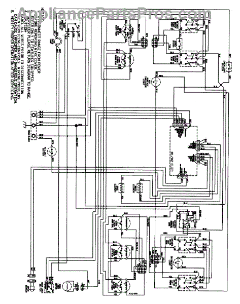 Parts for Maytag MER5765RAS: Wiring Information (at Series 12) Parts ...