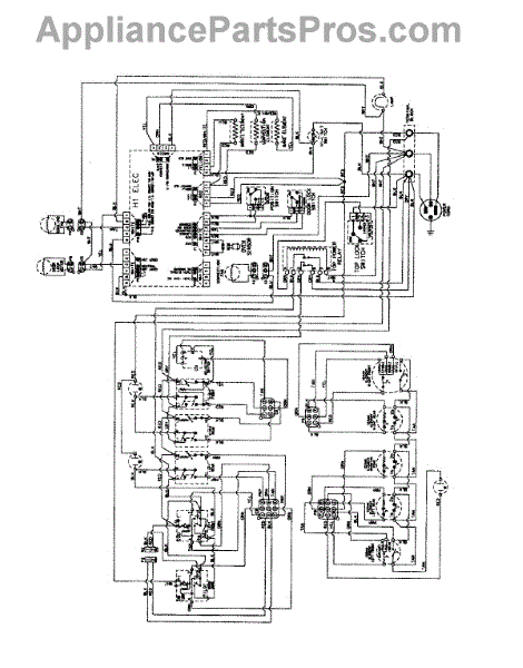 Parts for Maytag MES5875BCS: Wiring Information Parts ...