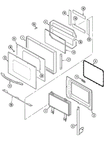 MEW6630BAB Maytag Oven Parts & Free Repair Help - AppliancePartsPros