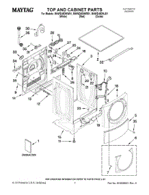 MHWE450WW01 Maytag Washer Parts & Free Repair Help - AppliancePartsPros