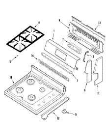 Parts for Maytag MGR6772BDW Range - AppliancePartsPros.com