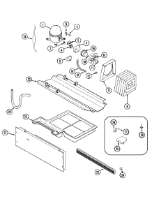 MTB2156DEA Maytag Refrigerator Parts & Free Repair Help ...