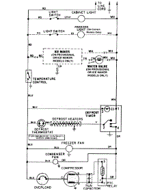 Parts for Maytag MTB2156DEW Refrigerator ... maytag refrigerator schematic 