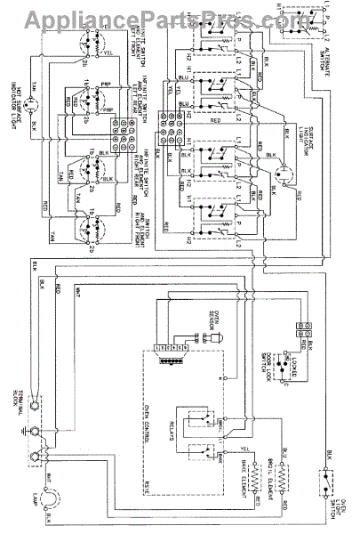 Parts for Maytag PER5710BAW: Wiring Information Parts ...