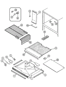 RB193AV Magic Chef Refrigerator Parts & Free Repair Help ...