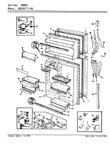 RB21KA-4A / AG72C Magic Chef Refrigerator Parts & Free Repair Help ...