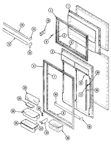 RTD1900CAL Maytag Refrigerator Parts & Free Repair Help ...