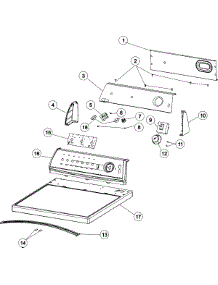 Parts for Amana NDE2335AYW Dryer - AppliancePartsPros.com amana clothes dryer wiring diagrams 