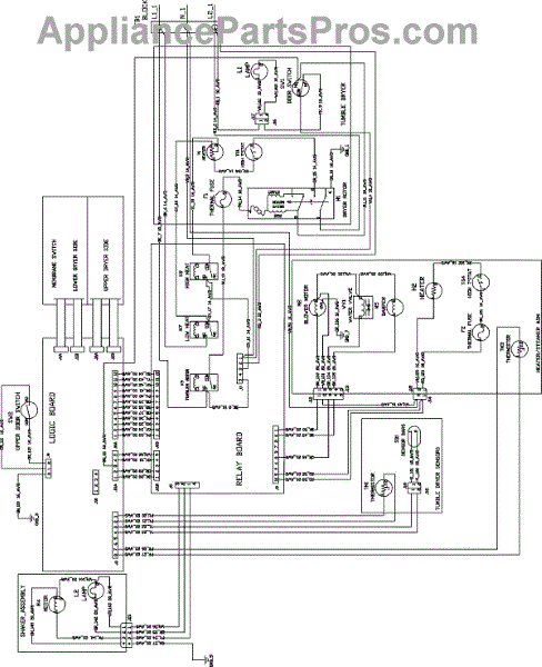 Parts for Maytag MCE8000AYW: Wiring Information Parts ...