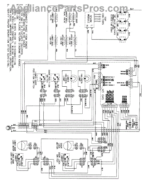 Parts for Maytag MGR6775ADB: Wiring Information Parts ...