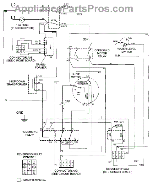 Parts for Maytag MAT12PRAEW: Wiring Information Parts ...