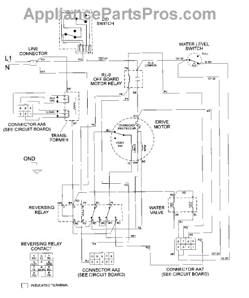 Parts for Maytag MAT12PDBAW: Wiring Information Parts ...