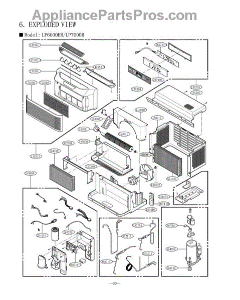 LG 6323A20012C Thermistor Assembly - AppliancePartsPros.com