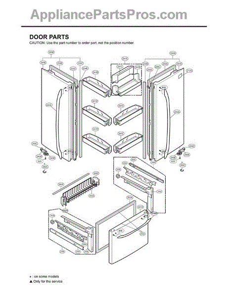 Parts for LG LFC25770ST / AST1LGA: Section 4 Parts - AppliancePartsPros.com