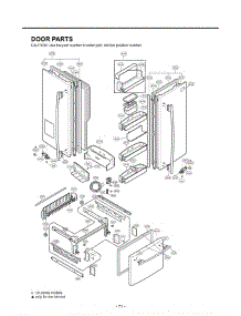 Parts for LG LFX25960ST / ASTCLGA Refrigerator - AppliancePartsPros.com