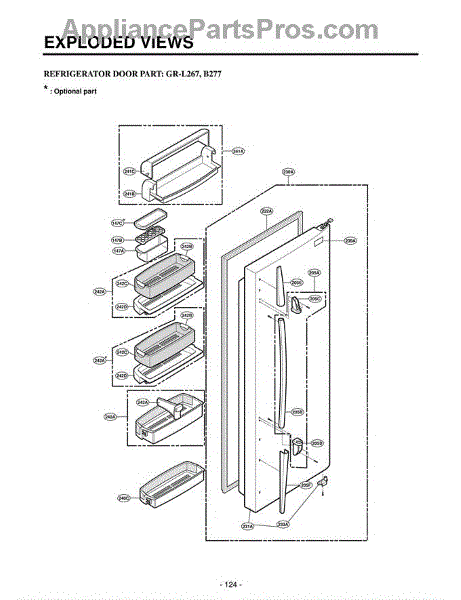 Parts for LG LSC26945TT / ATICLGC: Section 2 Parts - AppliancePartsPros.com