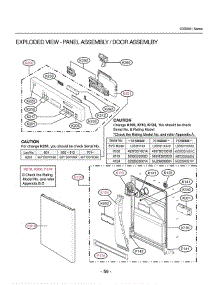 LDS5811ST / ASTEEUS LG Dishwasher Parts & Free Repair Help ...