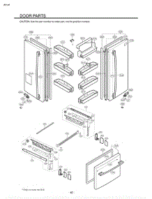 LFD22860SB / AWBCLGY LG Refrigerator Parts & Free Repair Help ...