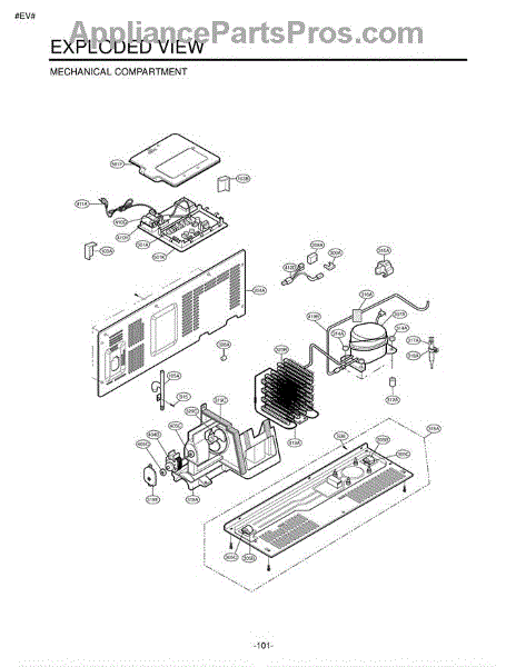 Parts For Lg Lsc27910tt   Aticlga: Section 6 Parts - Appliancepartspros.com