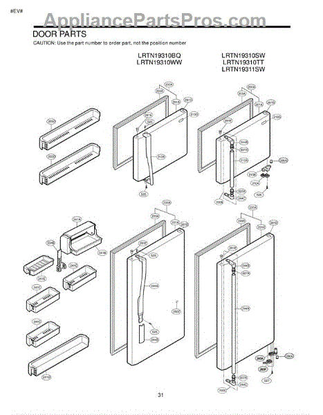 Parts for LG LRTN22311TT / ATICLGB: Section 5 Parts ...