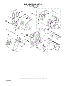 RED4440VQ1 Roper Dryer Parts & Free Repair Help - AppliancePartsPros