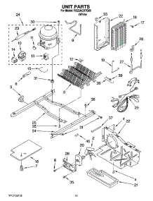 Parts for Roper RS22AGXTQ00 Refrigerator - AppliancePartsPros.com