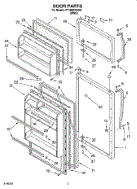 roper refrigerator model rt18bkxkq03