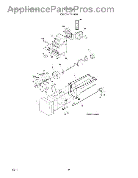 Frigidaire 5303918784 Air Handler Housing And Seal Kit (AP6039735 ...